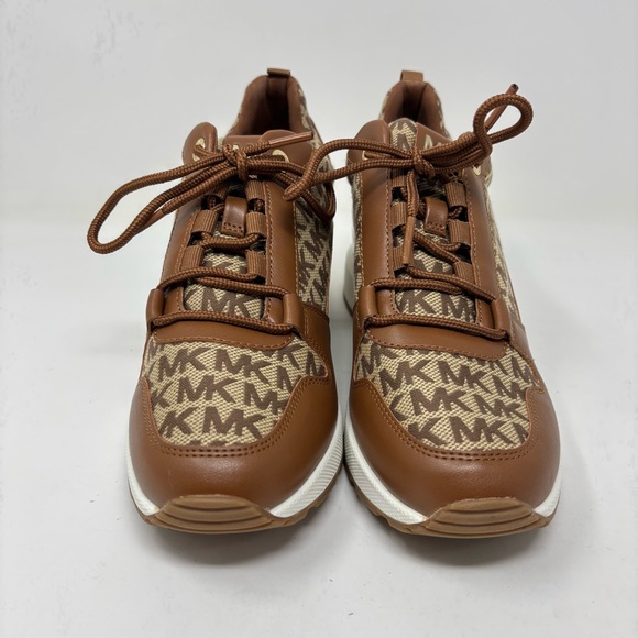 MICHAEL Michael Kors All Over Platform Logo Sneakers Size 8.5 NWOT - Picture 8 of 12